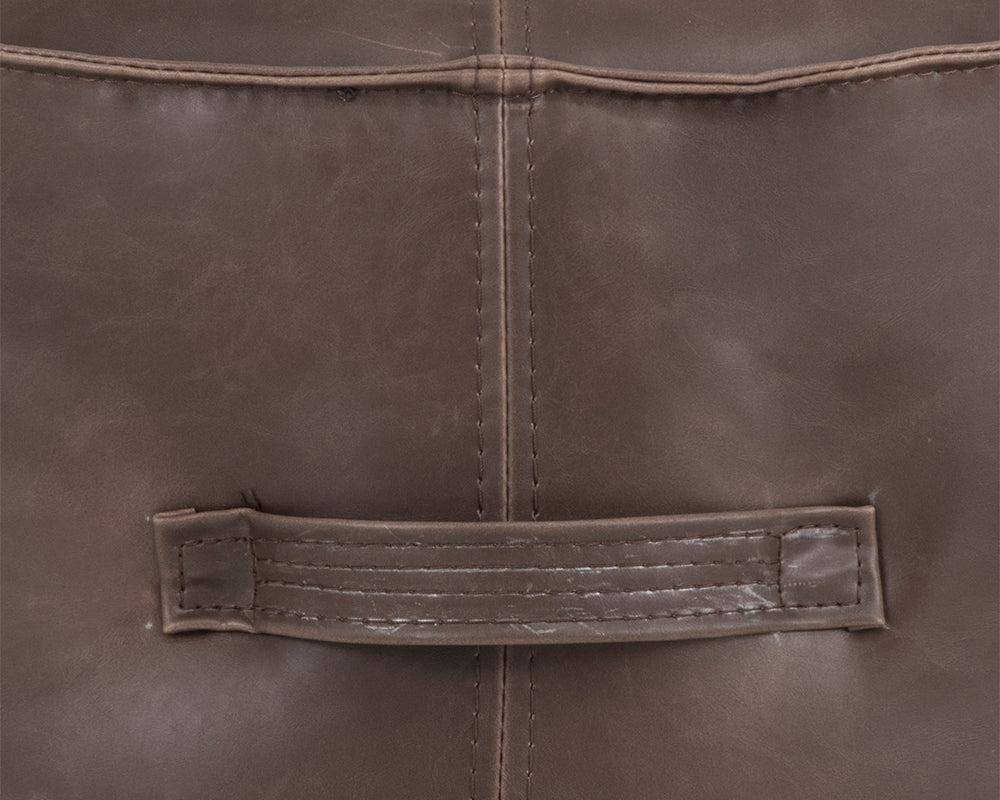 Mitchell Ottoman - Havana Dark Brown