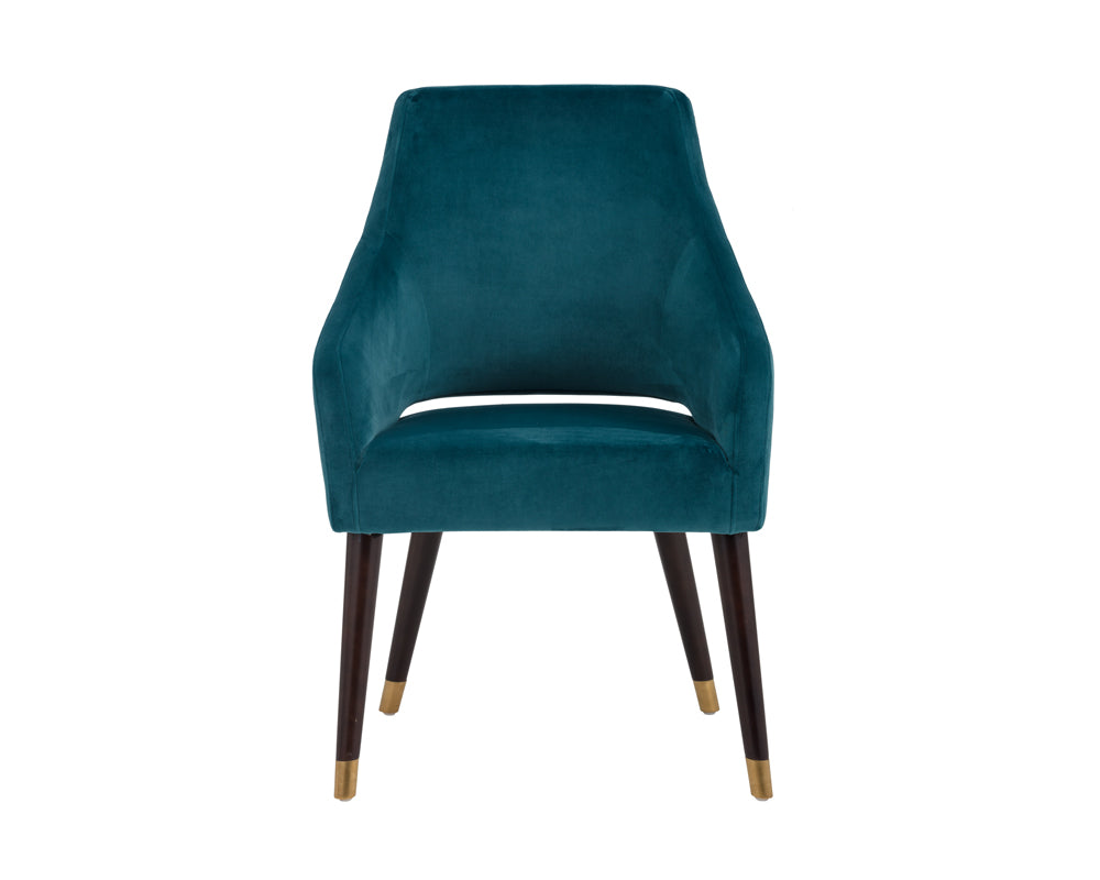 Adelaide Dining Armchair - Timeless Teal