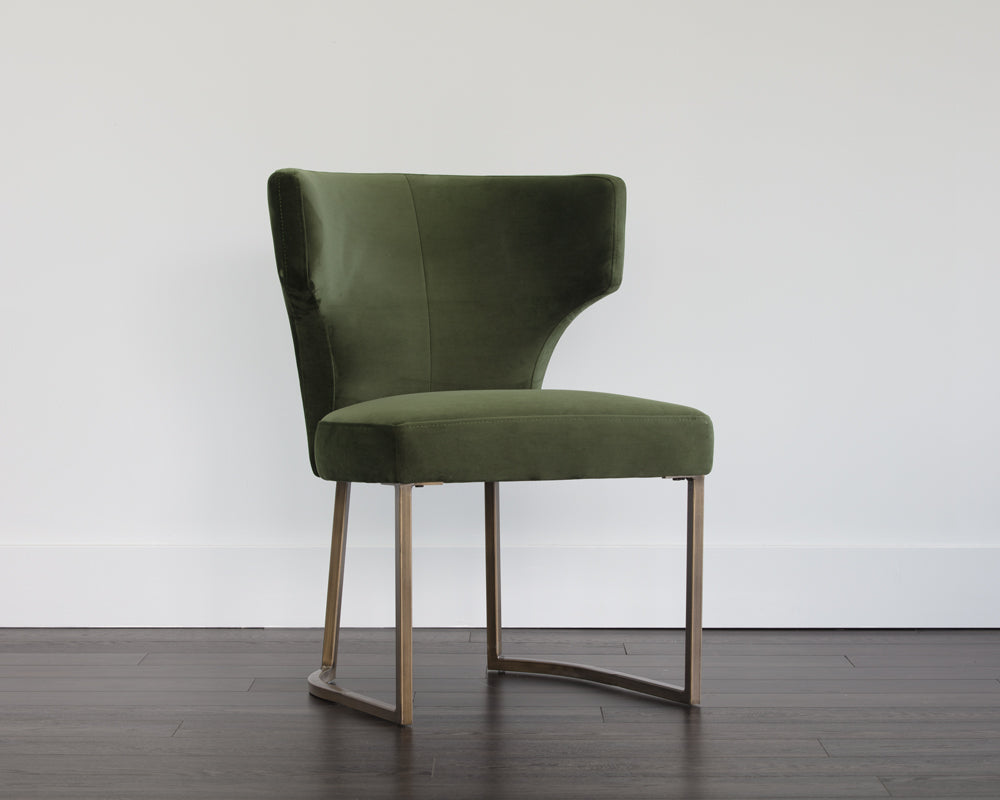 Yorkville Dining Chair - Moss Green