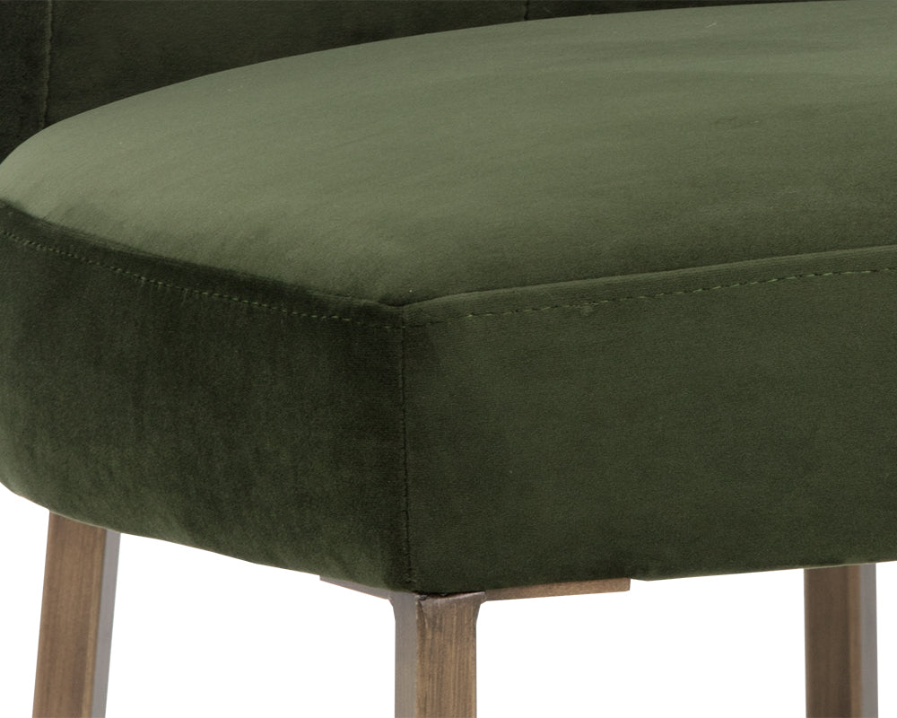 Yorkville Dining Chair - Moss Green