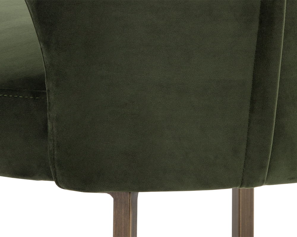 Yorkville Dining Chair - Moss Green