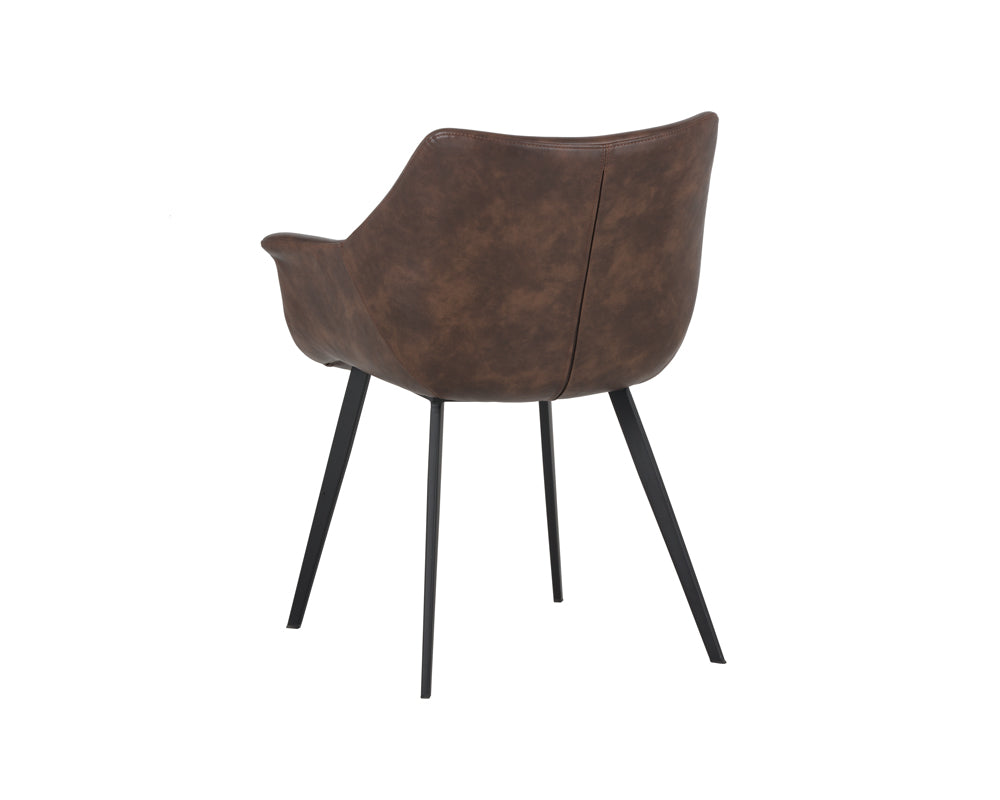 Mason Dining Armchair - Hearthstone Brown