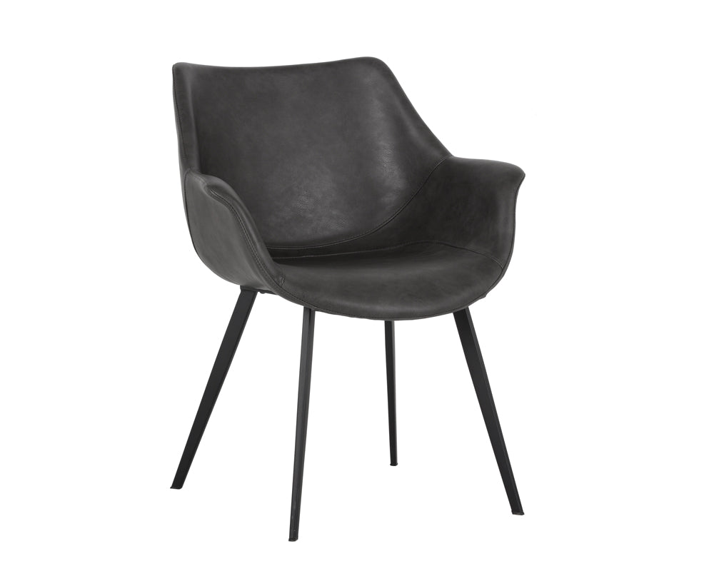 Mason Dining Armchair - Town Grey