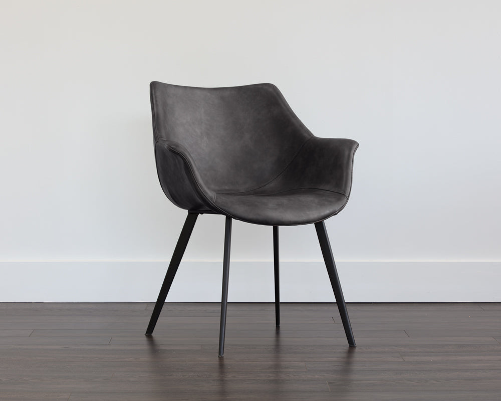Mason Dining Armchair - Town Grey