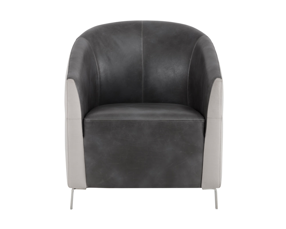 Bronte Lounge Chair - Piccolo Dove / Overcast Grey