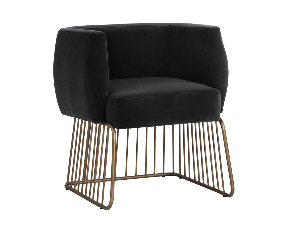 Gala Dining Armchair Shadow Grey - Main Image