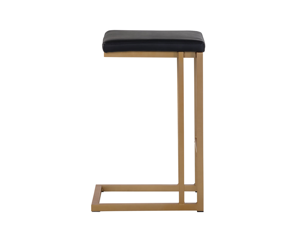 Boone Counter Stool - Champagne Gold - Onyx