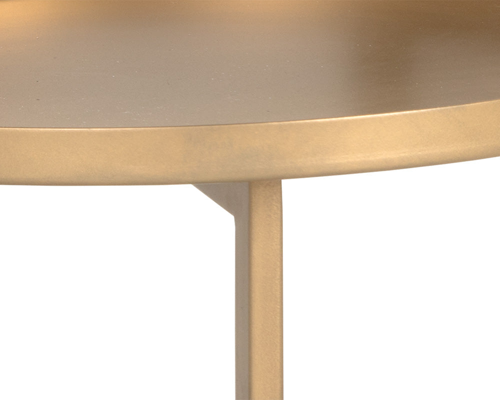 Diesel Coffee Table - Gold / Rose Gold Mirror