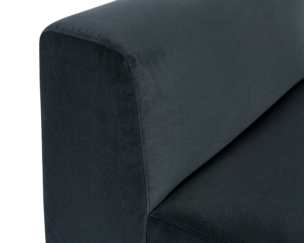 Darren Modular - Armless Chair - Smokescreen