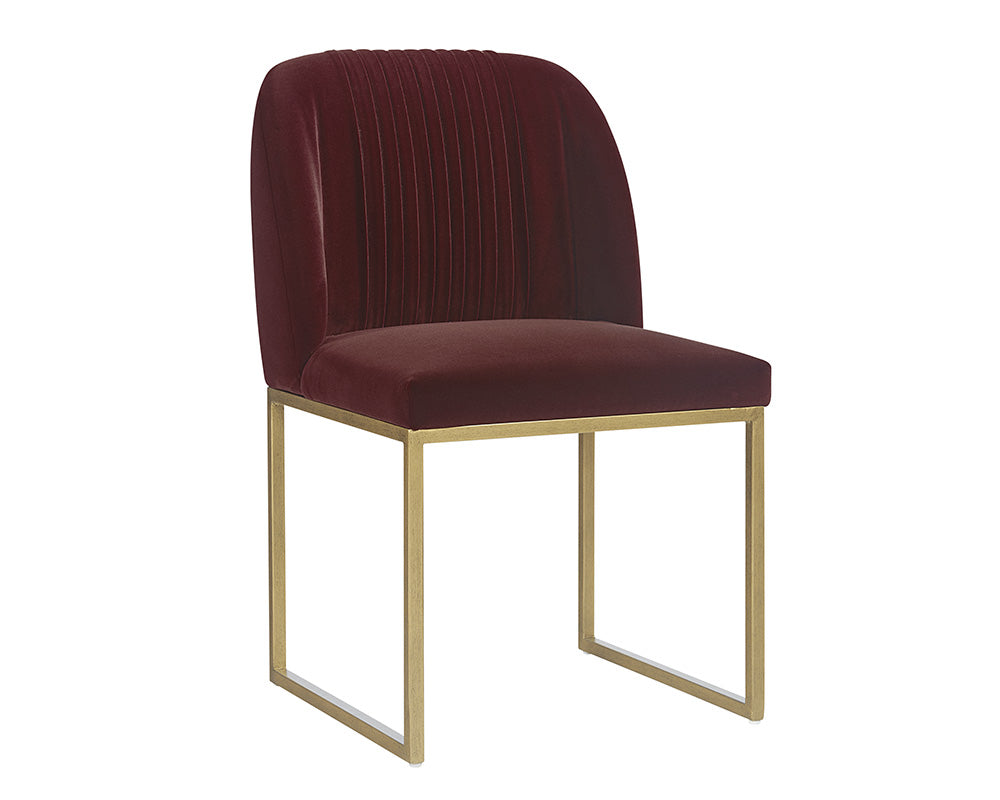 Nevin Dining Chair - Merlot