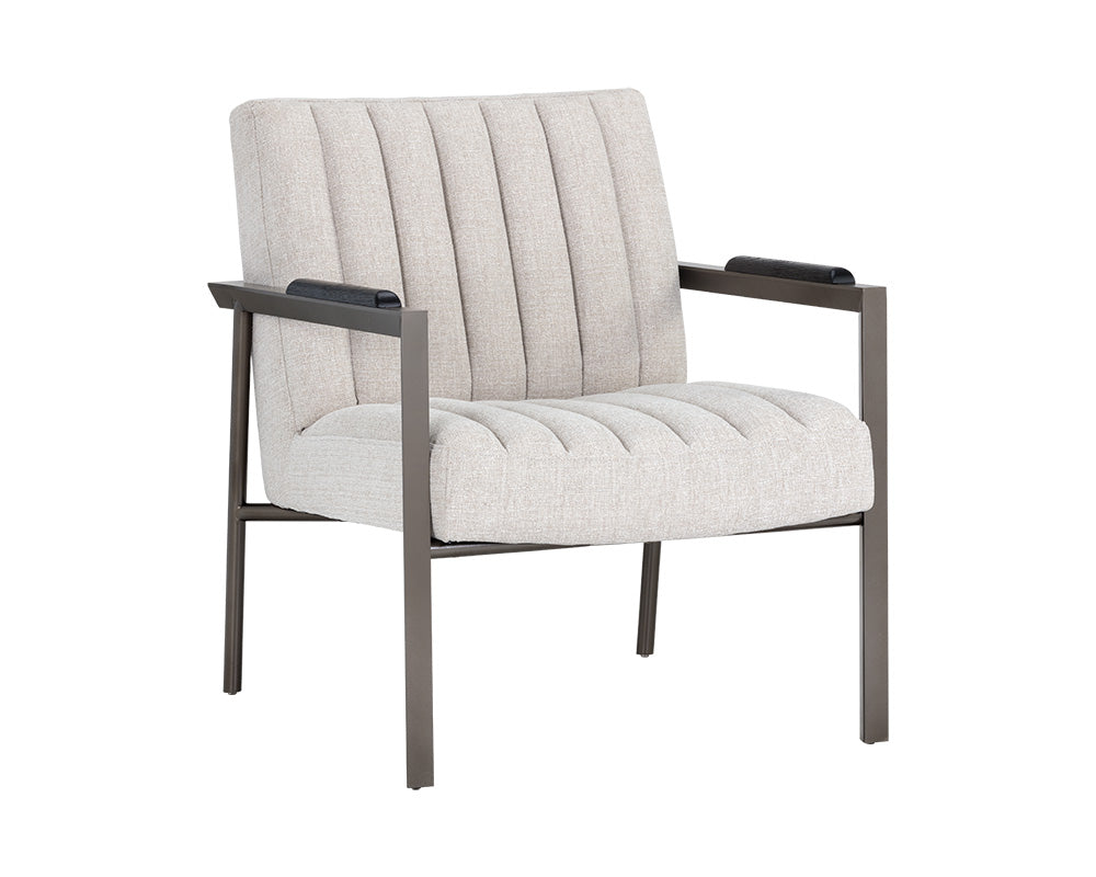 Laney Lounge Chair - Milestone Cream
