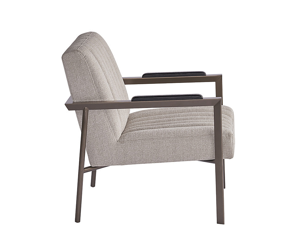 Laney Lounge Chair - Milestone Cream