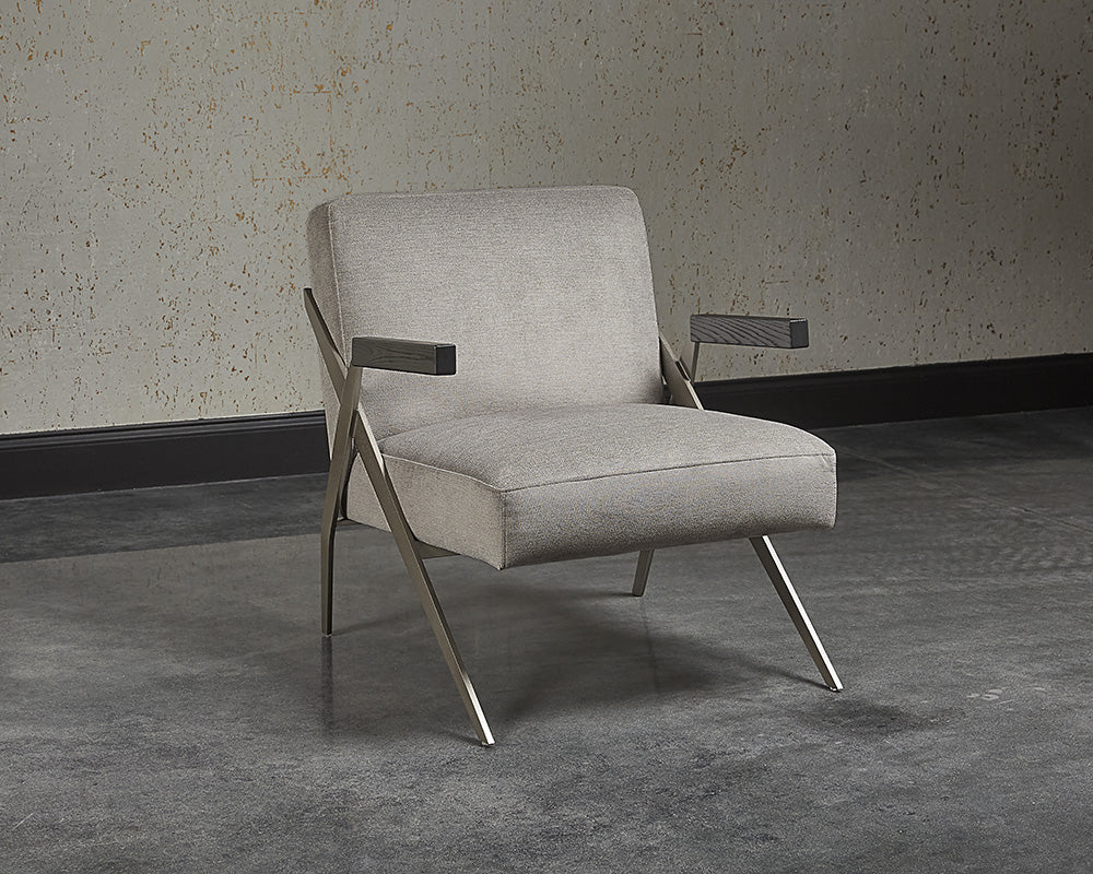 Kiki Lounge Chair - Polo Club Stone