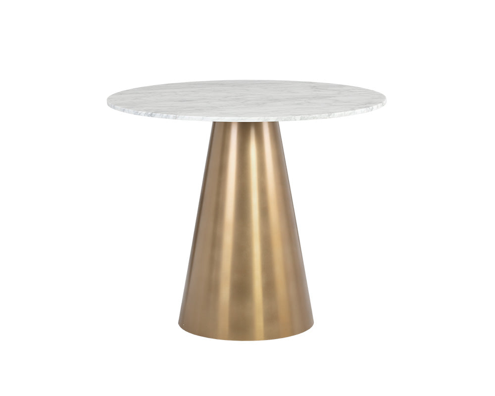 Damon Bistro Table - Gold - 35.5"
