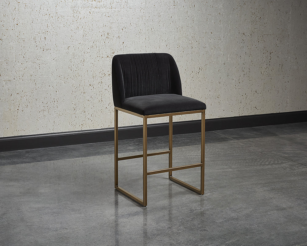 Counter Stools Shadow Nevin Counter Stool - Shadow Grey - Urban Manor