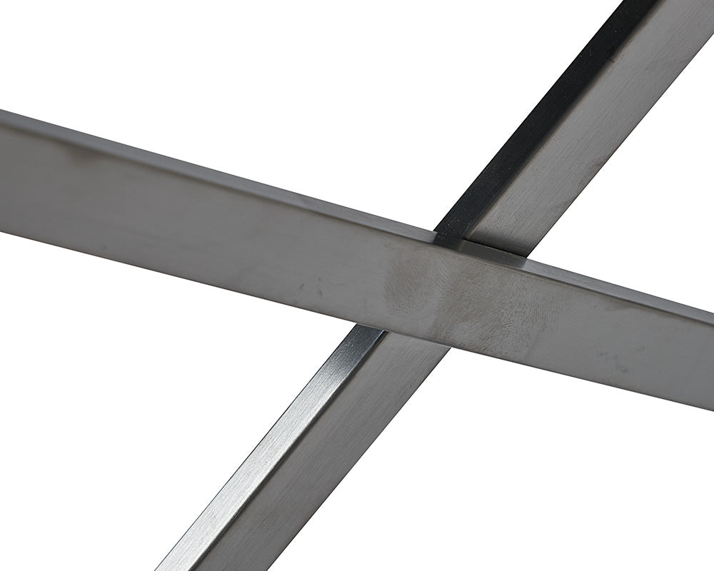 Coral Stool - Gunmetal - Polo Club Stone
