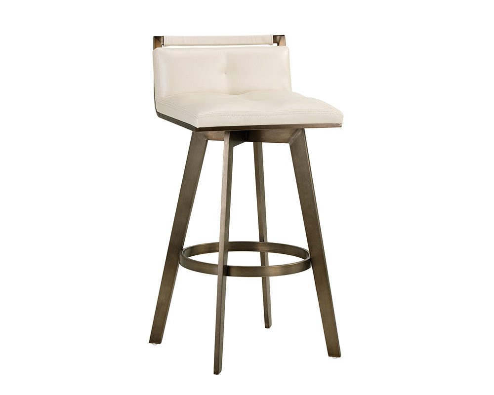 Arizona Swivel Barstool - Castillo Cream