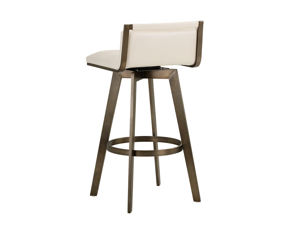 Arizona Swivel Barstool - Castillo Cream