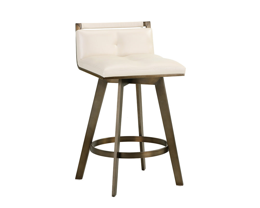 Arizona Swivel Counter Stool - Castillo Cream