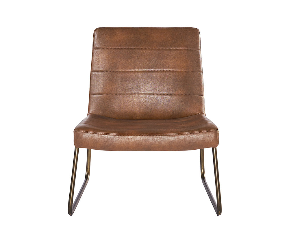 Anton Lounge Chair - Bravo Cognac