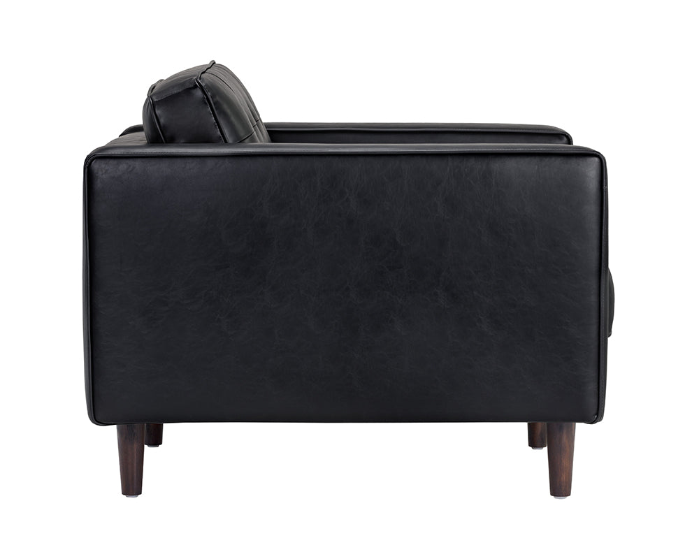 Donnie Armchair - Coal Black