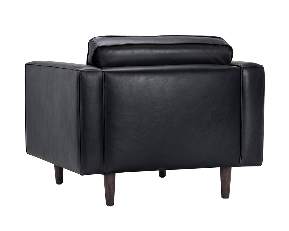 Donnie Armchair - Coal Black