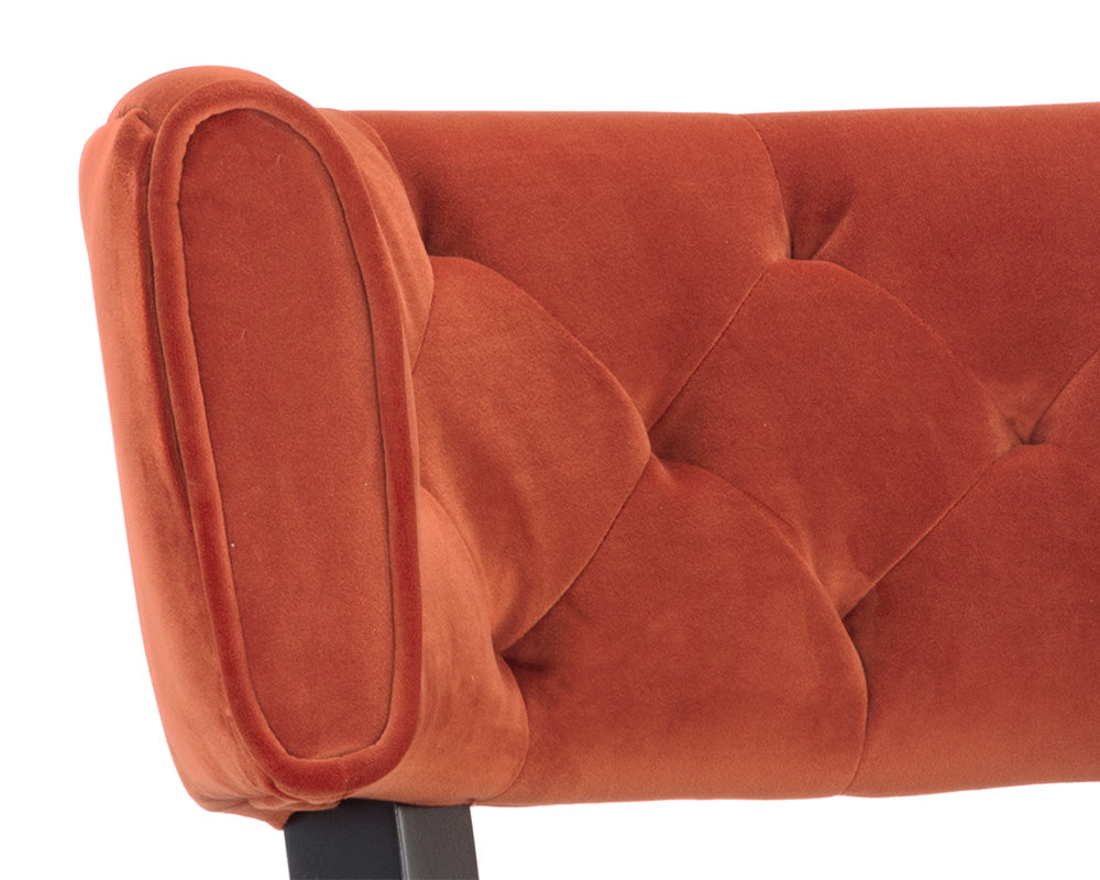 Tatum Counter Stool - Autumn Orange