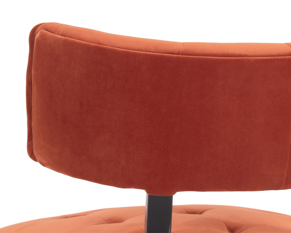 Tatum Counter Stool - Autumn Orange