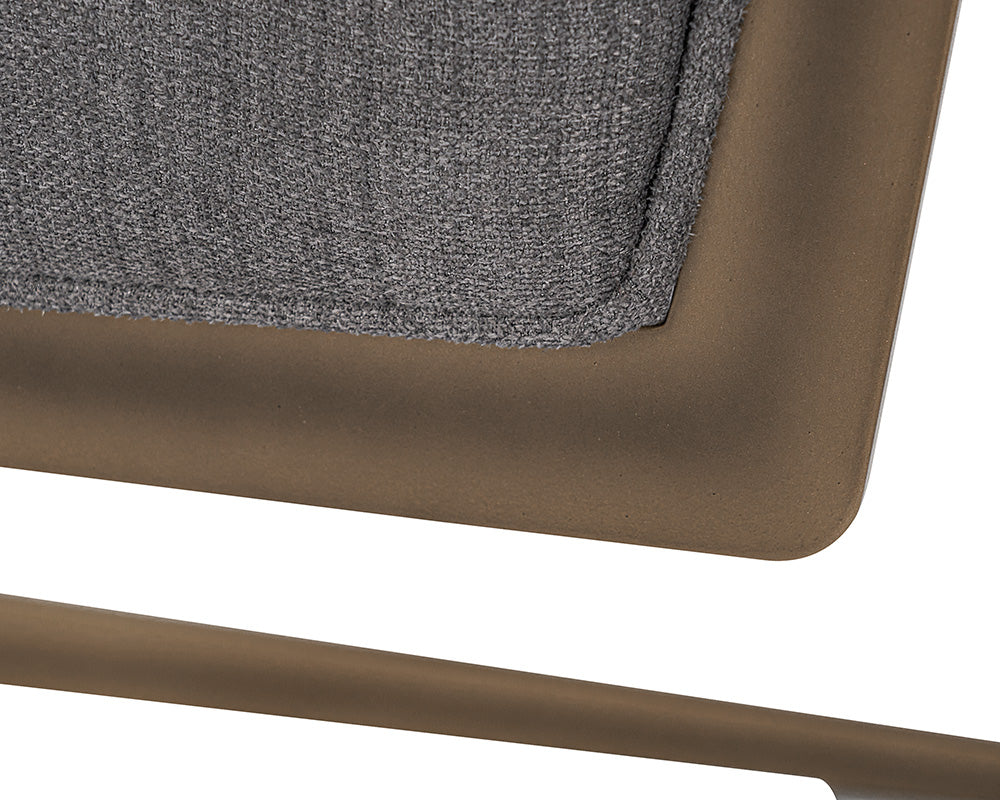 Virelles Dining Chair - Zenith Graphite Grey