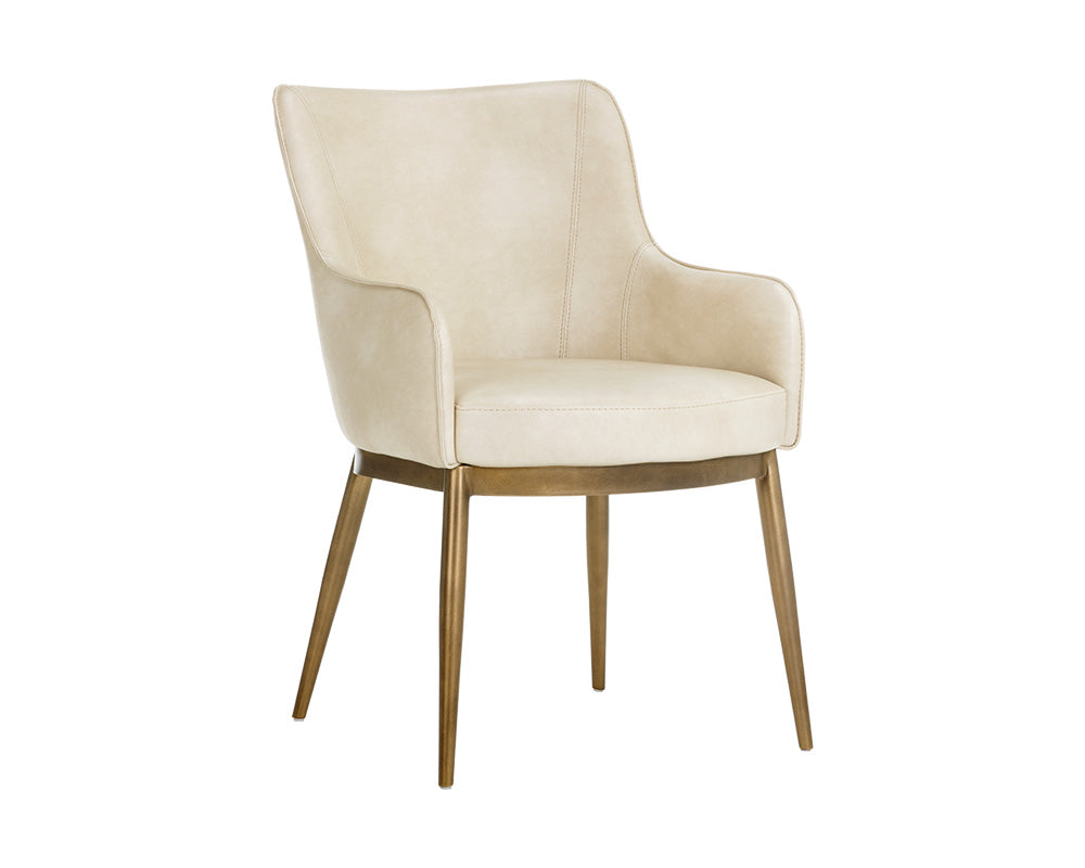 Franklin Dining Armchair - Bravo Cream