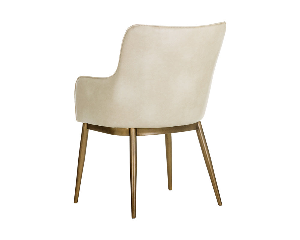 Franklin Dining Armchair - Bravo Cream