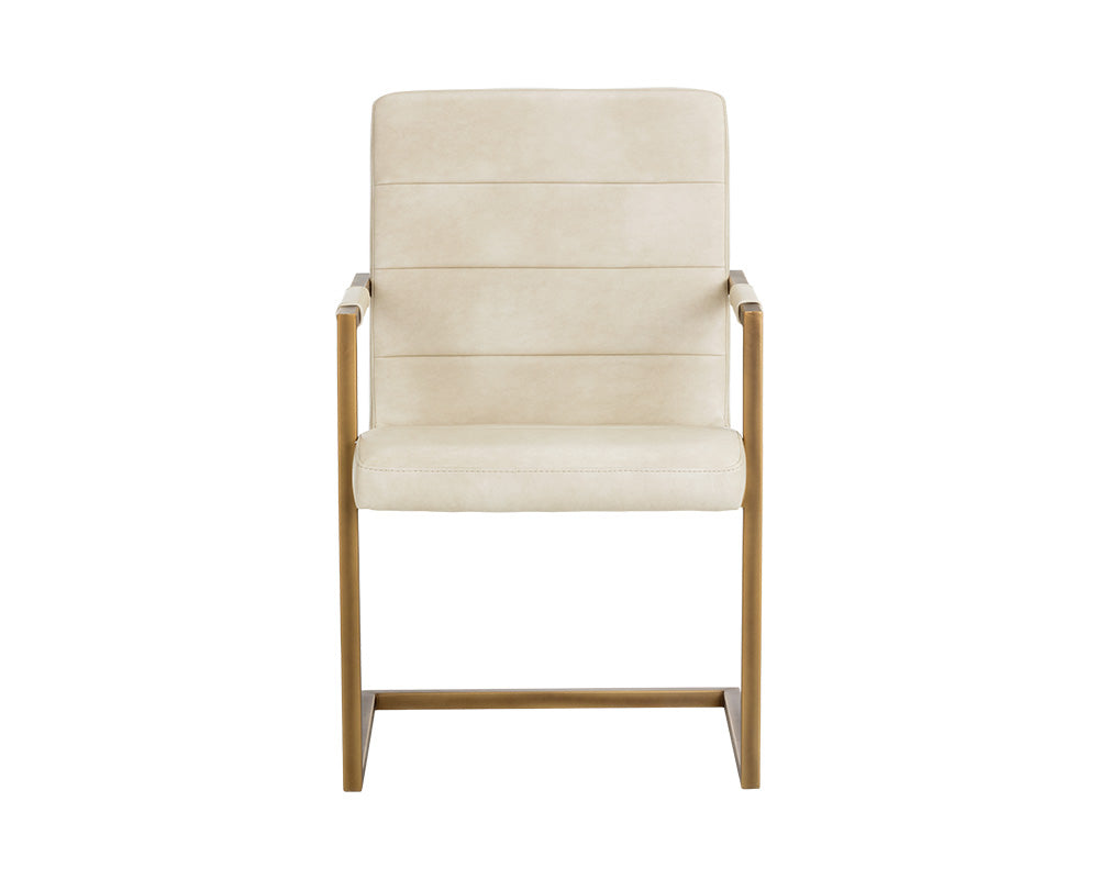 Jafar Dining Armchair - Bravo Cream