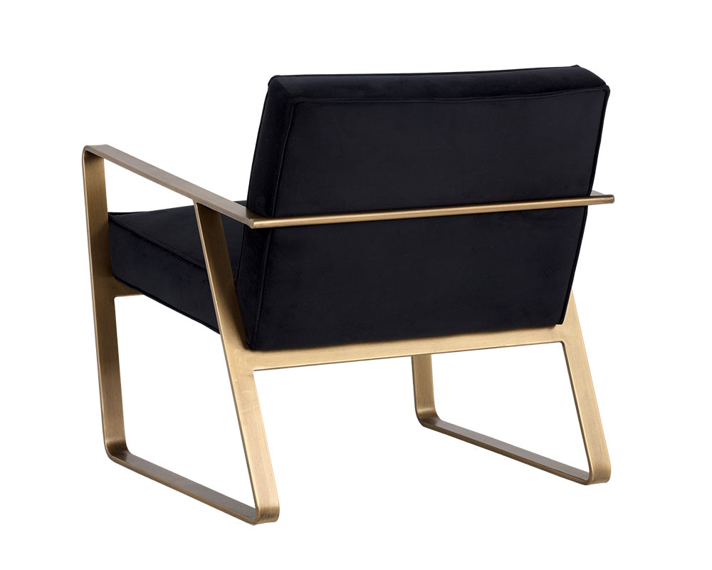 Kristoffer Lounge Chair - Abbington Black