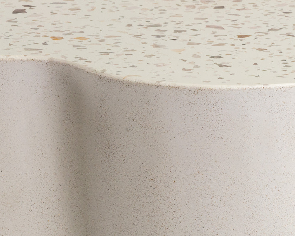 Ava End Table - Large - Terrazzo