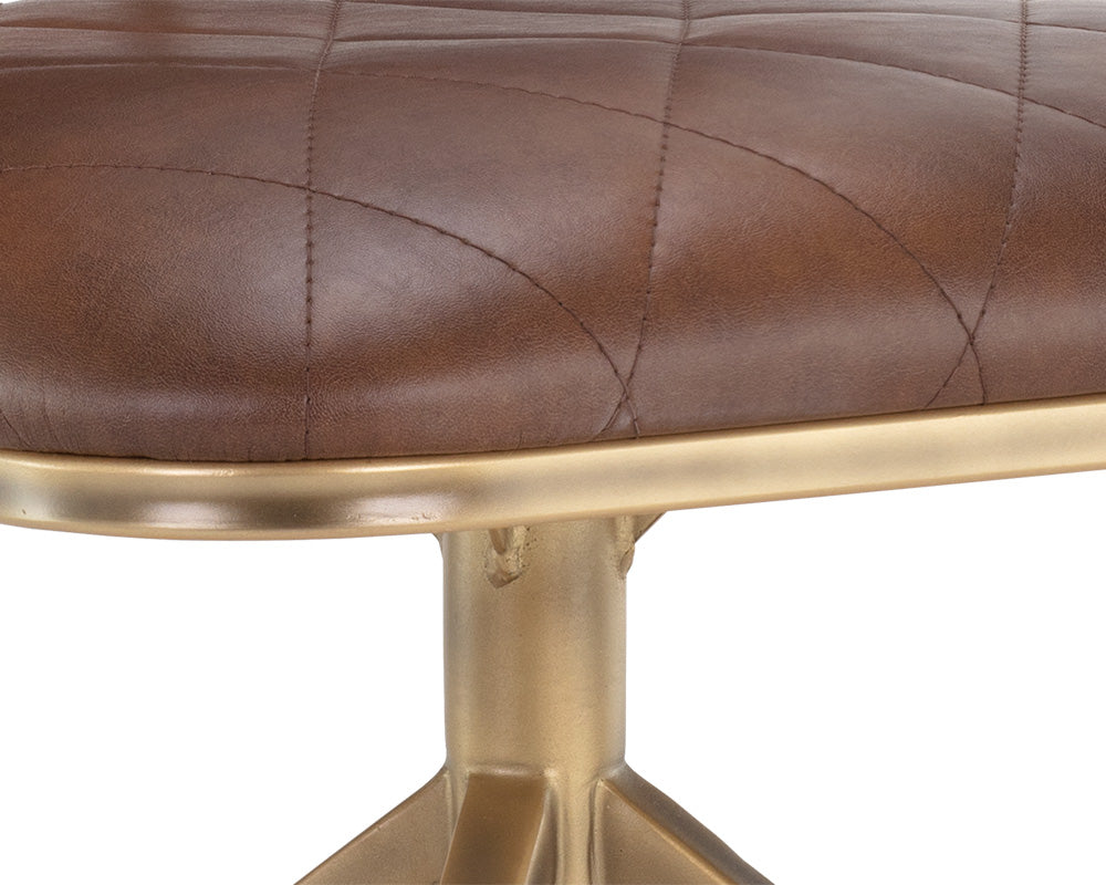 Virtu Swivel Dining Chair - Bravo Cognac
