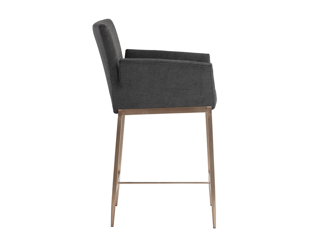 Gesa Counter Stool - Polo Club Kohl Grey