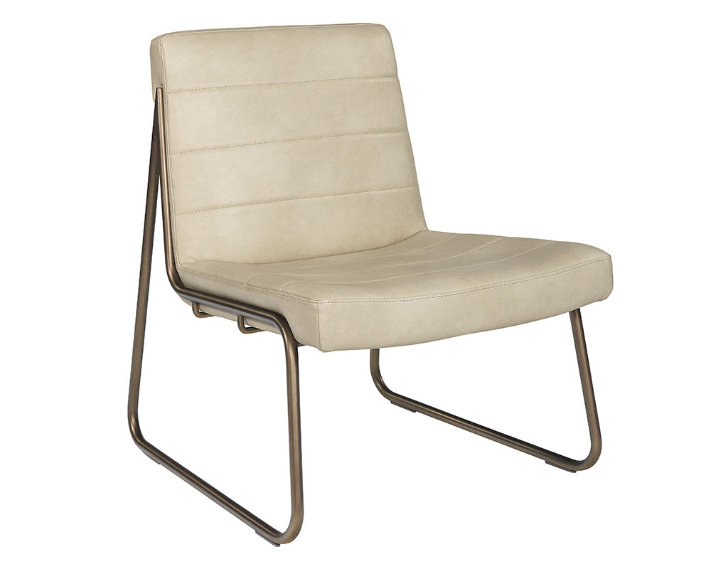 Anton Lounge Chair - Bravo Cream