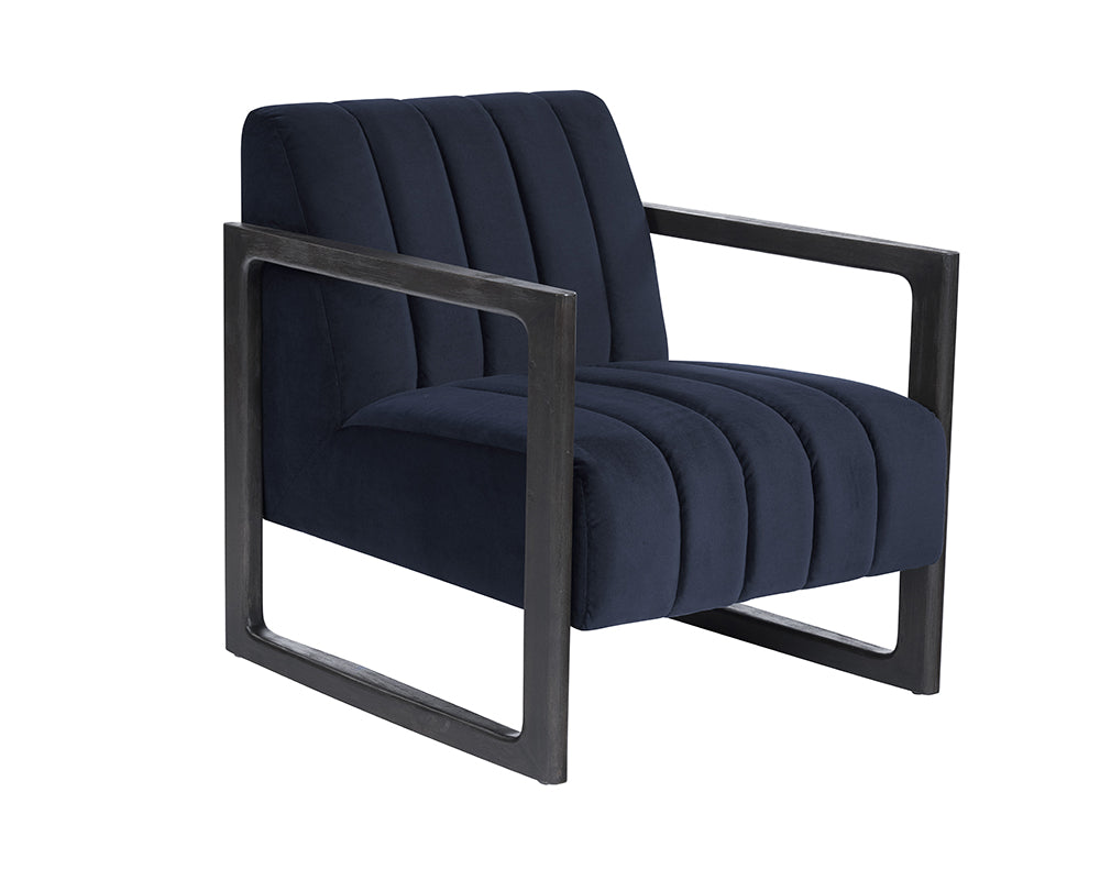 Joaquin Lounge Chair - Metropolis Blue