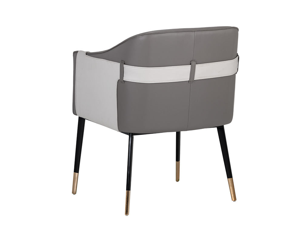 Carter Dining Armchair - Napa Thunder / Napa Slate