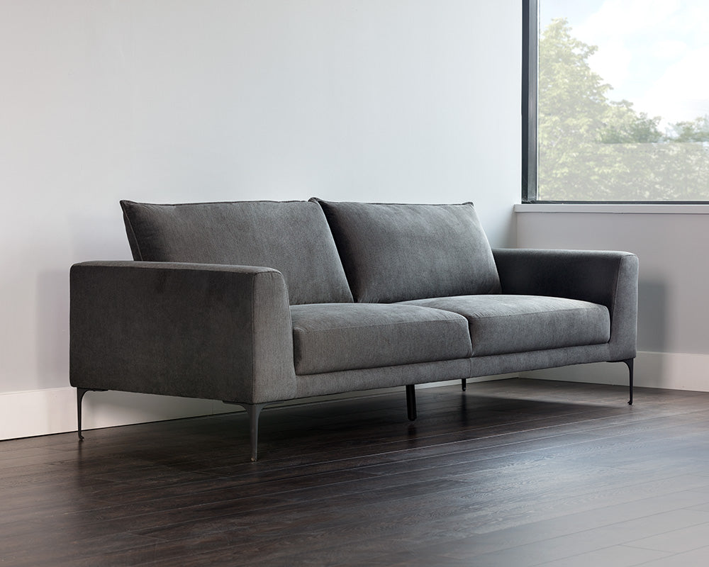 Virgo Sofa - Polo Club Kohl Grey