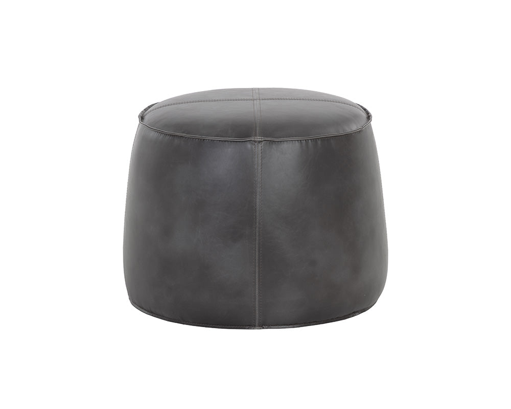 Mitchell Ottoman - Overcast Grey