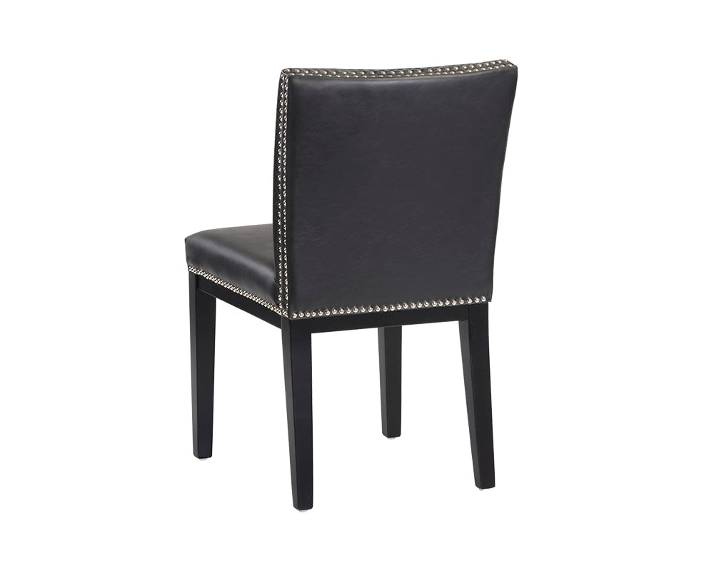 Vintage Dining Chair - Coal Black