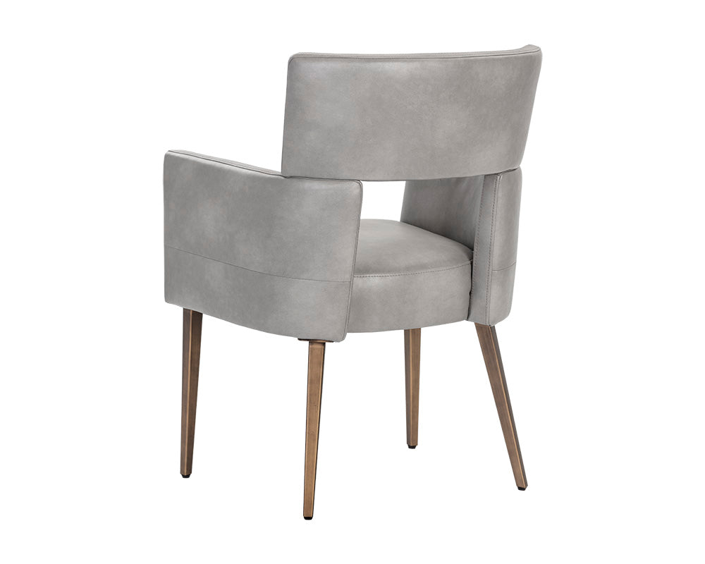 Amerie Dining Armchair - Bravo Metal