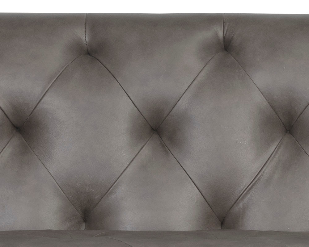 Westin Sofa - Vintage Steel Grey Leather