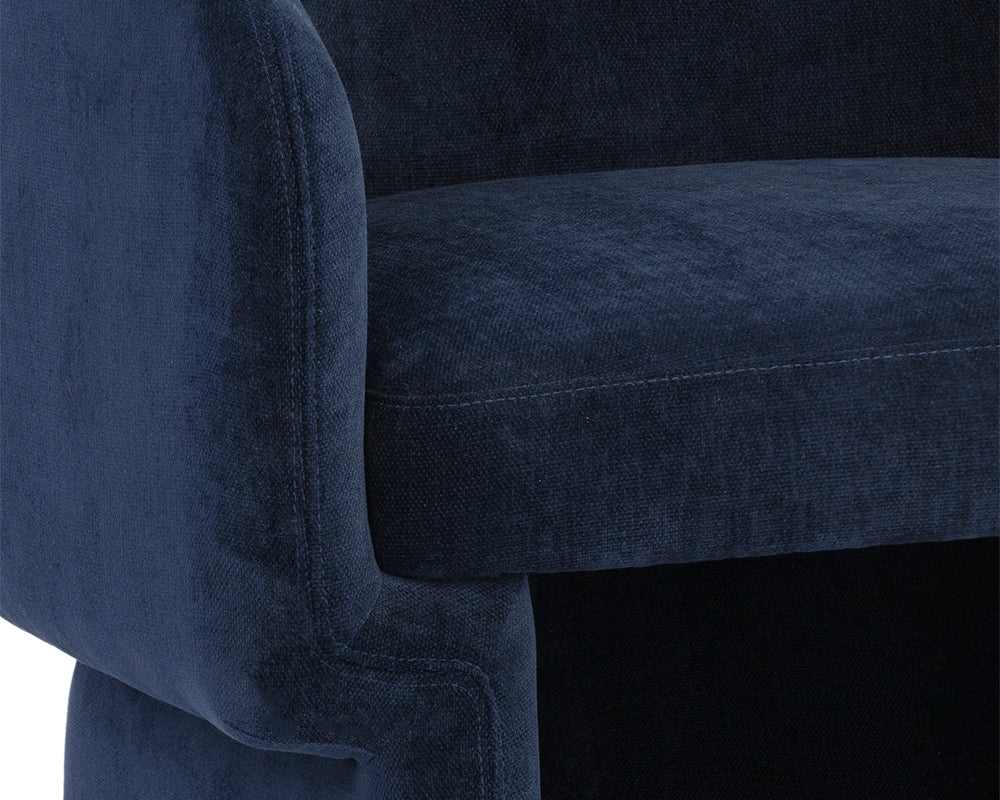 Lauryn Lounge Chair - Danny Navy