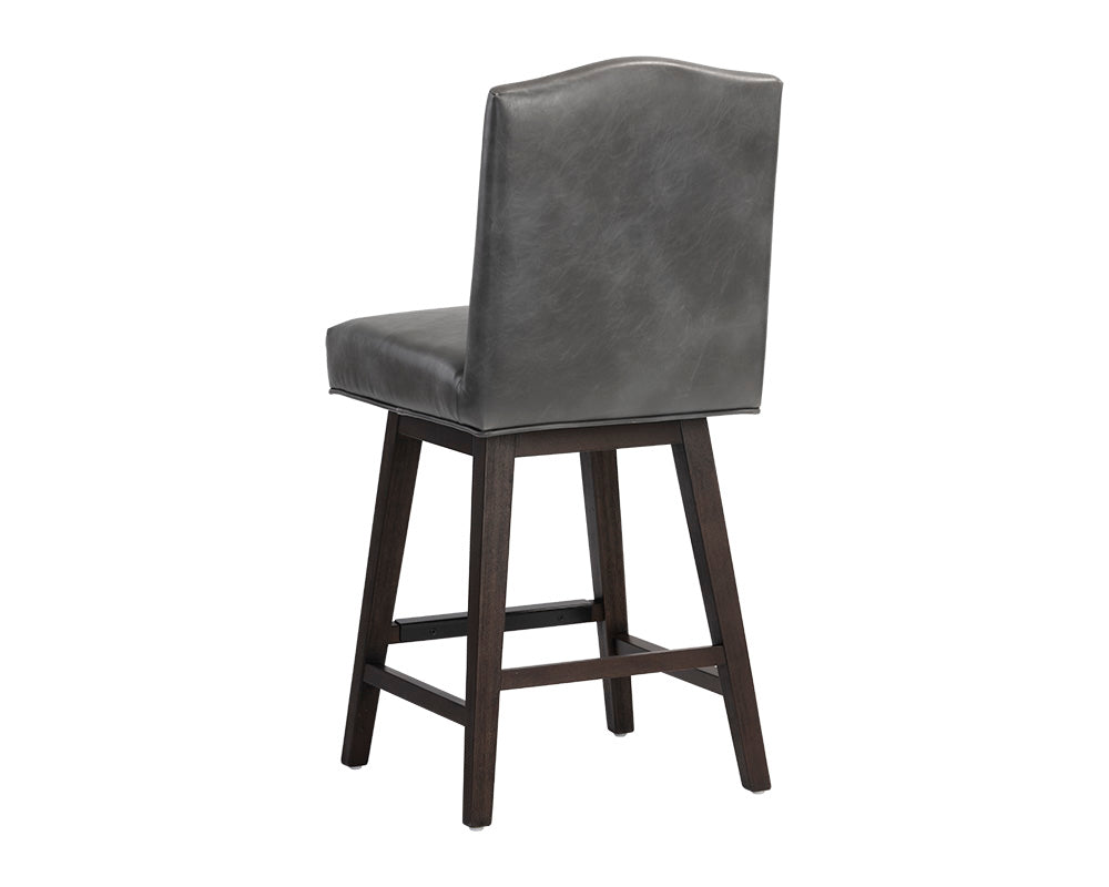 Maison Swivel Counter Stool - Overcast Grey