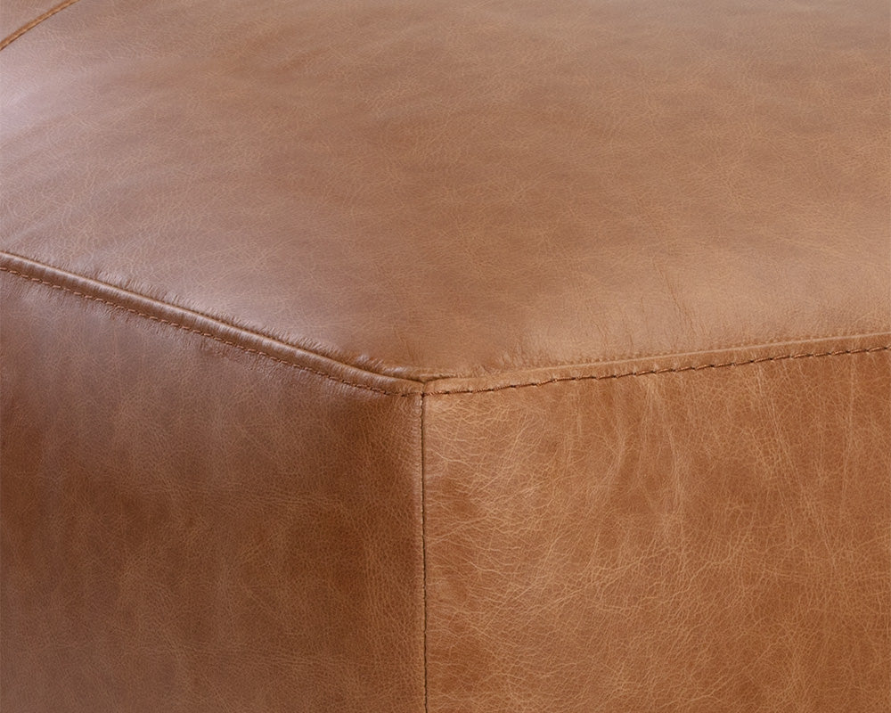 Watson Modular - Ottoman - Marseille Camel Leather