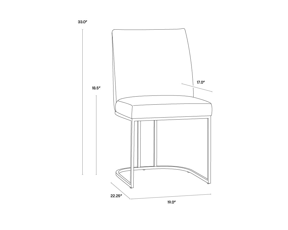 Rayla Dining Chair - Belfast Oatmeal