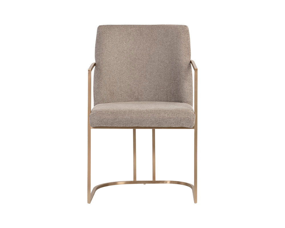 Rayla Dining Armchair - Belfast Oyster Shell