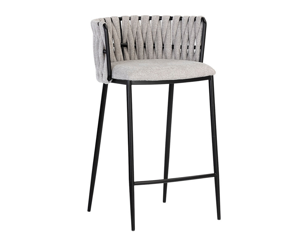 Sarai Counter Stool - Belfast Heather Grey